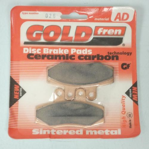 Plaquette De Frein Gold Fren Pour Moto Ktm 125 Egs 1990 À 1991 Avg/Ard Neuf