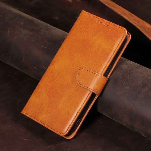 Coque pour Sony Xperia 1 Viii,Etui Housse Sony Xperia 1 Viii Antichoc,Portefeuille Etui en Cuir PU Premium - Brun