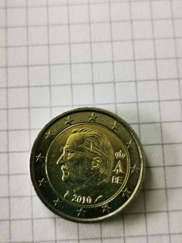 Pièce De 2 € De 2010 Le Roi Belge Albert Ii