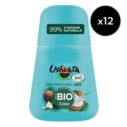 [Lot De 12] Déodorant Bille Bio 48h Coco 50ml 