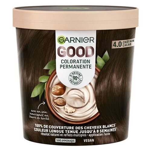 Garnier Good Coloration N°4.0 Châtain Cacao 