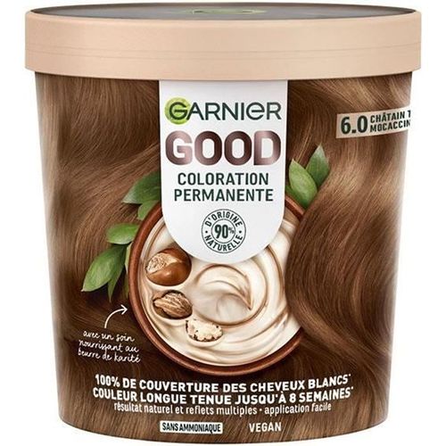 Garnier Good Coloration N°6.0 Châtain Très Clair Mocaccino 