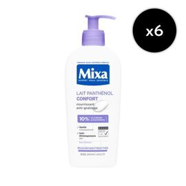 Lot De 6 - Mixa Lait Panthénol Confort 250ml 