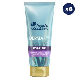 6 Après-Shampoings Dermaxpro Fortifie -Pour Cheveux Secs & Cassants 200ml, Head & Shoulders 