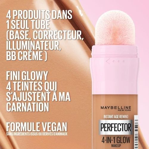 Maybelline New York Perfecteur De Teint Illuminateur 4-En-1 - 1.5 Light Medium Multicolore