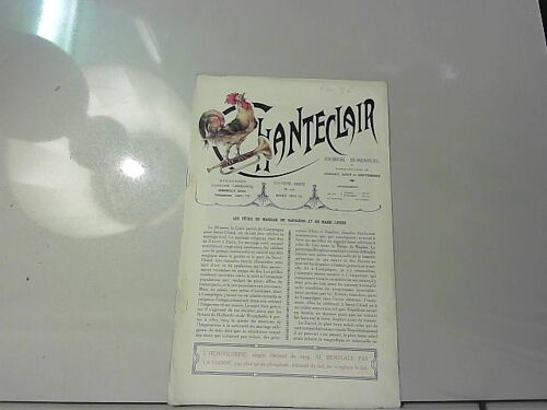 Chanteclair, Journal Bi-Mensuel N°120 Mars 1913 (2)