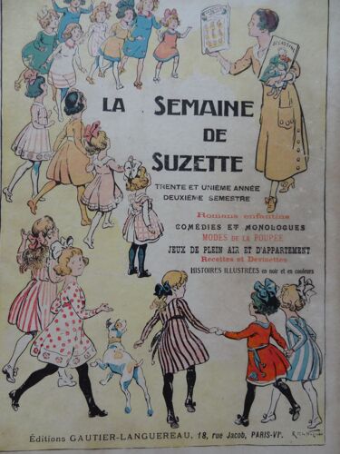 La Semaine De Suzette De 1935 Deuxième Semestre
