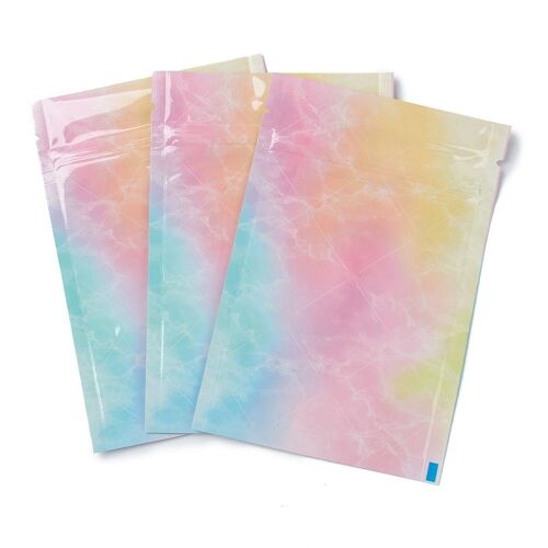 Sacs De Rangement À Fermeture Éclair En Plastique 18X12Cm, 95 Unités, Pochettes, Sacs Auto Scellables, Sac À Fermeture Supérieure, Sac Cadeau Pour Cad 9109-May14A32260