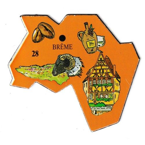 Magnet Le Gaulois Europe N° 28 Brême