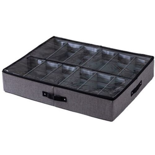Boîte De Rangement Pliable Pour Chaussures, Meuble Transparent À Tiroirs, Sous Le Lit 9109-May14A26704