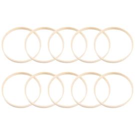 Cerceau Attrape Rêve Rond En Bois De Bambou, Diamètre, Bricolage Artisanal, Carillon Suspendu 9109-May14A28459