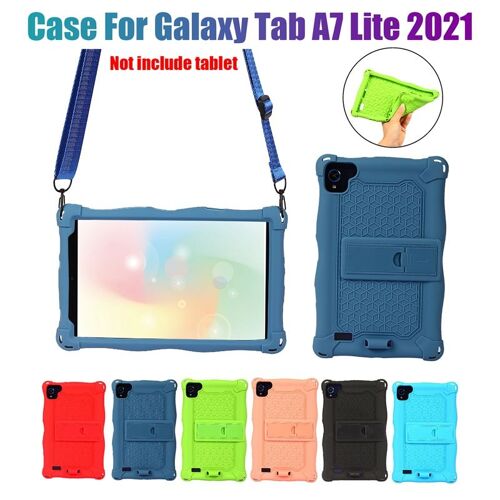 Coque En Silicone Pour Tablette Samsung Galaxy Tab A7 Lite, 2021 Pouces, T220, T225, Support Avec Stylo Et Sangle, 8.7 9109-May14a25690