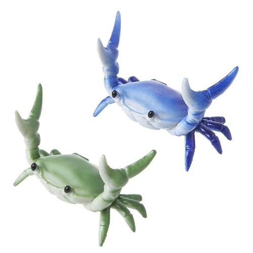 2 Nouveaux Porte-Stylo Crabe Créatif Mignon, Haltérophilie, Support De Rangement, Papeterie Cadeau Vert Et Bleu 9109-May14A25810
