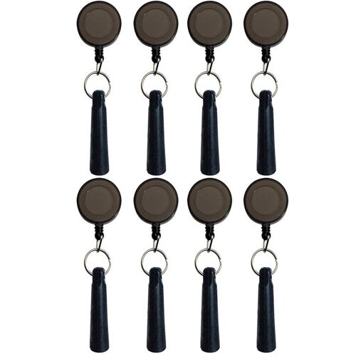 Porte-Crayon Élastique Rétractable En Silicone, Porte-Crayon Rétractable, Pour Le Travail Du Bois, Porte-Clé Rétractable, Lot De 8 Pièces 9109-May14A25926