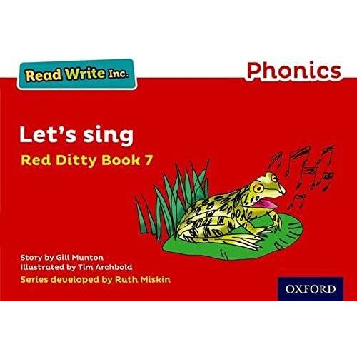 Read Write Inc. Phonics: Red Ditty Book 7 Let's Sing