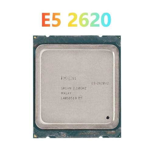 Cpu Pour Carte Mère Xeon E5 2620 V2, Socket Lga 2011, Socket Lga 2011, Mémoire Ddr3 9109-May14A26047