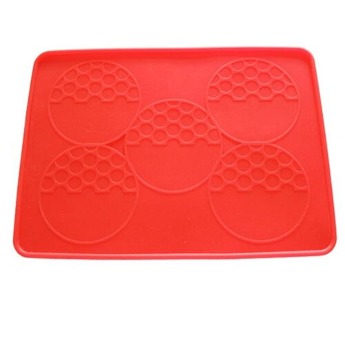 Moule À Hamburger Carré En Silicone, Forme Manuelle, Presse À Galettes, Gril 9109-May14a28471