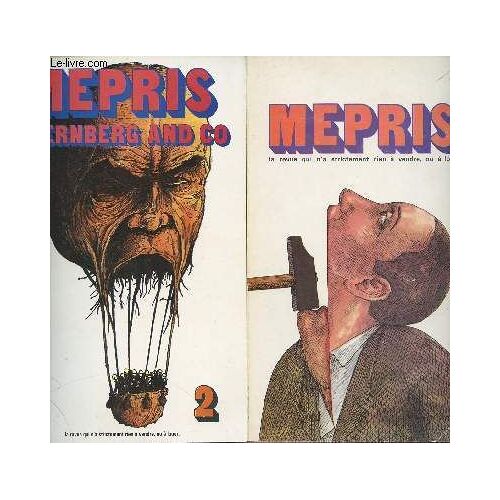 Mepris - La Revue Qui N A Strictement Rien À Vendre Ou À Louer N°1 À 3 - Oct, Nov, Dec 1973 Et Janv, Fev, Mars 1974