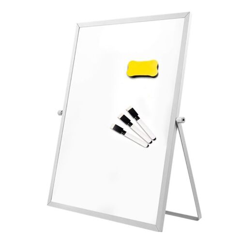 Petit Tableau Blanc Effaçable À Sec, Tableau Magnétique Double Face Pour Bureau Et Table Avec Support Pour Enfants, Bureau À Domicile 9109-May14A23906