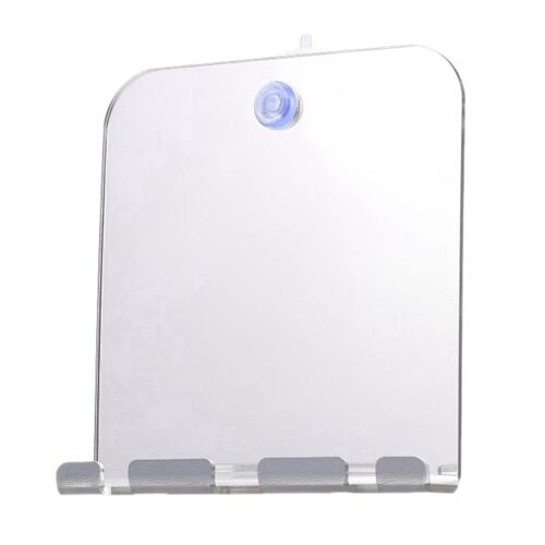 Miroir De Douche Anti Buée Pour Salle De Bain, Aspiration Murale, Miroir De Douche Sans Buée Pour Salle De Bain, Voyage Pour Hommes, Miroir De Rasage 9109-May14A23579