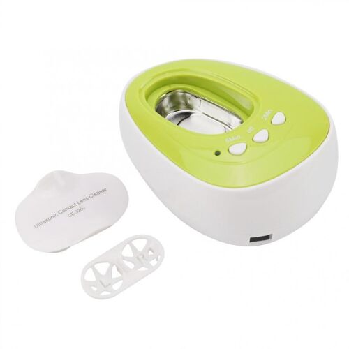 Nettoyeur De Lentilles De Contact Ultra Sonique, Mini Machine De Nettoyage Automatique Des Protéines Des Yeux, Lave Linge Sonique Avec Connecteur Usb, 9109-May14a19086 