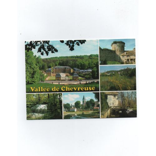 Vallée De Chevreuse - Carte Multivues Editions Estel - Blois.