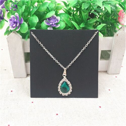 Carte Pour Colliers Carrés, Lot De 50 Pièces, Présentoir De Bijoux, Bricolage, Accessoires Cadeaux, 8X8Cm, Sacs Opp Assortis En Option 9109-May14A16120