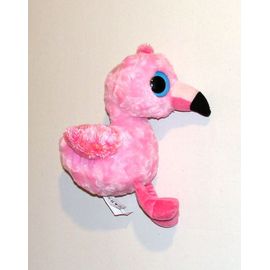 Flamand Rose Yoohoo & Friends Peluche Doudou Oiseau Gros Yeux