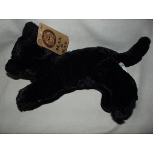 Doudou Chat Noir Max & Sax Noir Carrefour Max And Sax Jouet Peluche