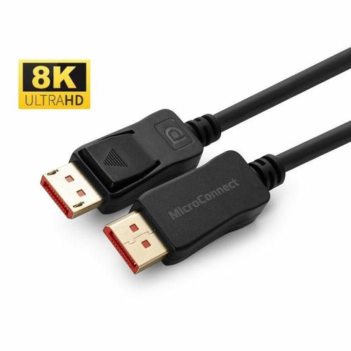 MicroConnect - 8K Displayport 1.4 Cable 0.5m - Câbles DisplayPort