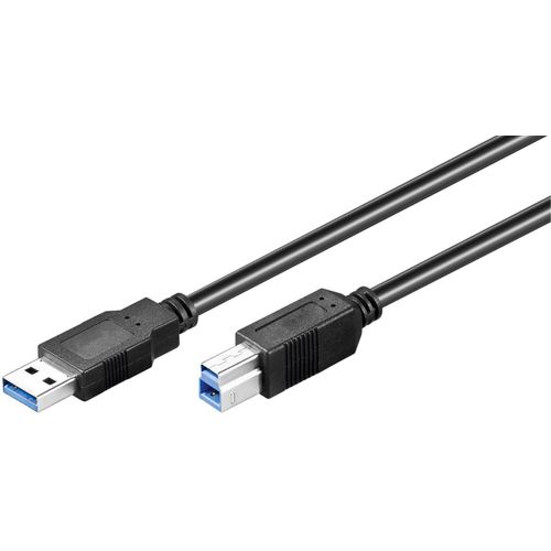 MicroConnect - USB3.0 A-B 0.5m M-M - Câbles USB