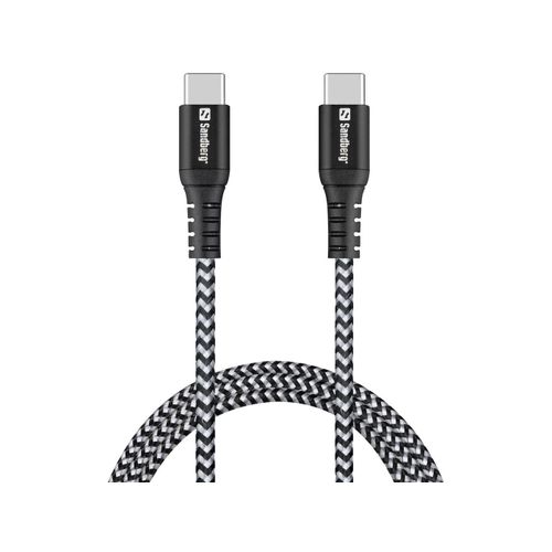 Sandberg - Survivor USB-C- USB-C Cable 1M - Câbles USB C