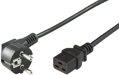 MicroConnect - Power Cord CEE 7/7 - C19 5m - Câbles d'alimentation externes