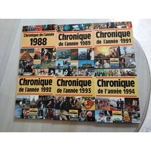 Chronique De L'année 2002... Comme Neufs