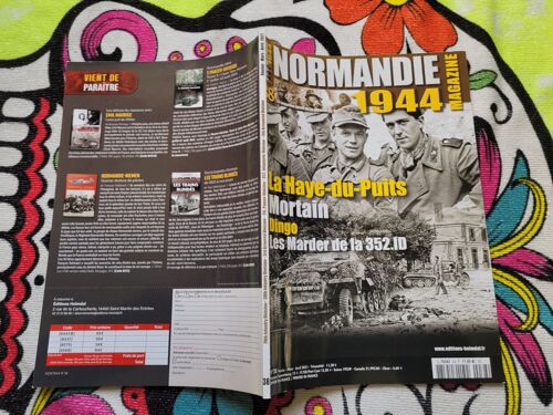 Normandie 1944 Magazine N° 38 : La Haye-Du-Puits, Mortain. Editions : Heimdal 2021.