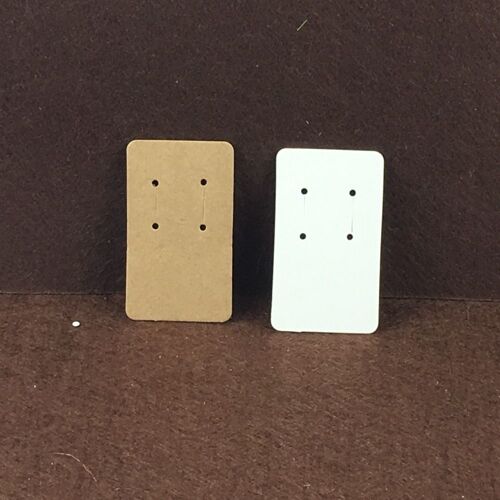 Cartes À Boucles D'Oreilles Kraft, 400 Pièces, Bijoux Vierges, 2 Paires, Présentoirs De Bijoux, Boucle D'Oreille, Carte Classique Vintage, Personnalis 9109-May14A14426