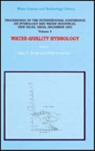 Proceedings Of The International Conference On Hydrology And Water Resources, New Delhi, India, December 1993