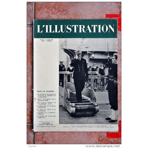 L´Illustration N°5033 - 19 Aout 1939 - Gdes Manoeuvres Navales Et Aeriennes - Clermont Ferrand - Peche En Mauritanie 5033