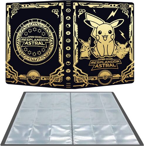 Album Cartes Titulaire Classeur Gx Ex, Classeur Compatible Avec Cartes, 24 Pages Peut Contenir Jusqu'à 432 Cartes