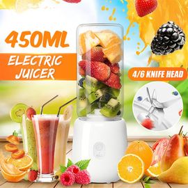 Mélangeur Portable Rechargeable Par Usb, Presse Agrumes, Tasse Pour Aliments, Légumes, Fruits, Milk Shakes, Machine À Smoothie 9109-May14A11382