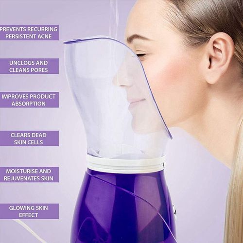 Inhalateur De Vapeur Professionnel, Sauna Facial, Spa Pour Masque Facial, Hydratant, Sinus Avec Prise Ue D'Aromathérapie 9109-May14A09432