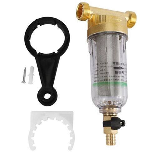 Système De Pré Filtration En 6 Points, Purificateur De Filtres À Eau Au Plomb En Cuivre, Maille Anti Poussière Domestique Pour Tuyau D'Eau De Puits, F 9109-May14A06970