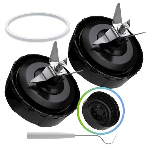 Ensemble De Lames D'Extraction Avec Joint En Caoutchouc, 6 Pièces De Rechange Pour Mélangeurs Ninja 16Oz 9109-May14A06634