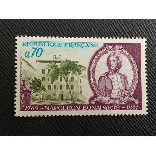 Timbre France ( Yt 1610 ) 1969 Napoléon Bonaparte (1769-1821)