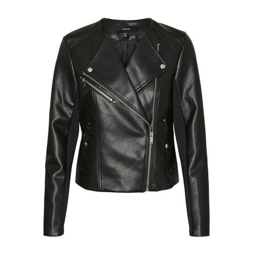 Veste En Similicuir Riley Col À Revers Femme Vero Moda