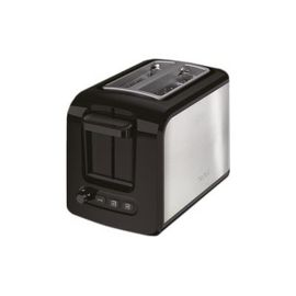 Tefal Express TT410D - Grille-pain - 2 tranche - 2 Emplacements - inox/noir