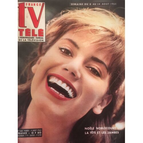 Tv France N° 123 Noele Noblecourt La Tete Et Les Jambes