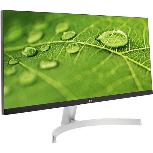 LG 29WN600-W - Écran LED - 29" - 2560 x 1080 UWFHD @ 75 Hz - IPS - 250 cd/m² - 1000:1 - HDR10 - 5 ms - 2xHDMI, DisplayPort - haut-parleurs