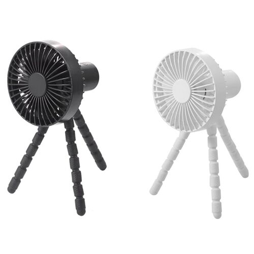 Ventilateur De Poussette Flexible ? Clip Sur Tr¿¿pied, Ventilateur Personnel Rotatif ? 3 Vitesses Pour Maison Et Voiture 9109-May14A01419