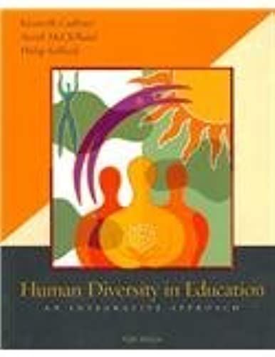 Human Diversity In Education: An Integrative Approach